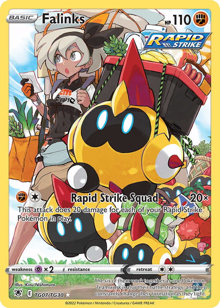 Falinks TG07/TG30 — English Pokémon Astral Radiance Trainer Gallery (2022)
