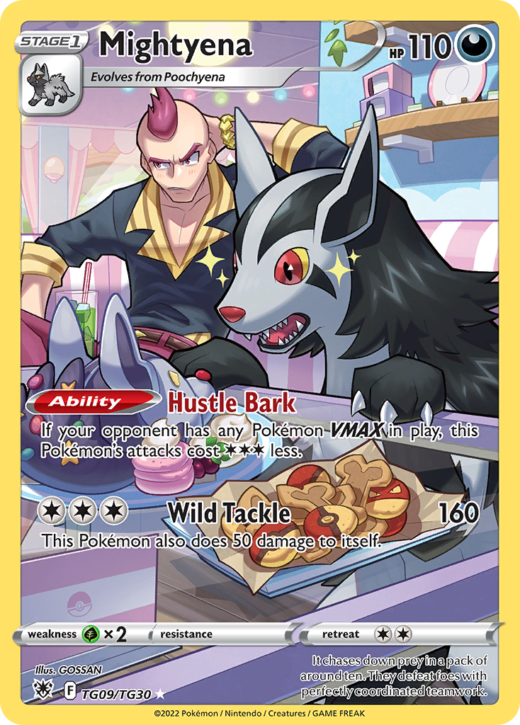 Mightyena TG09/TG30 — English Pokémon Astral Radiance Trainer Gallery (2022)