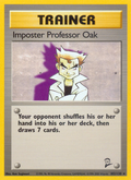 Imposter Professor Oak 102/130 — Pokémon Base Set 2 card