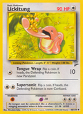 Lickitung 48/130 — Pokémon Base Set 2 card