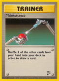 Maintenance 112/130 — Pokémon Base Set 2 card
