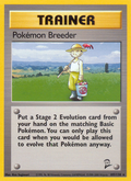 Pokémon Breeder 105/130 — Pokémon Base Set 2 card