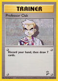 Professor Oak 116/130 — Pokémon Base Set 2 card