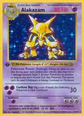 Alakazam 1/102 Pokémon Base Set card