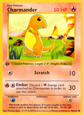 Charmander 46/102 Pokémon Base Set card