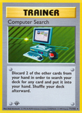 Computer Search 71/102 Pokémon Base Set card
