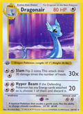 Dragonair 18/102 Pokémon Base Set card