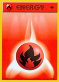 Fire Energy 98/102 Pokémon Base Set card