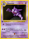 Haunter 29/102 Pokémon Base Set card