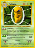 Kakuna 33/102 Pokémon Base Set card