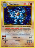 Machamp 8/102 Pokémon Base Set card