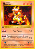 Magmar 36/102 Pokémon Base Set card