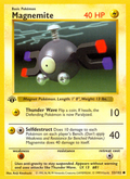Magnemite 53/102 Pokémon Base Set card