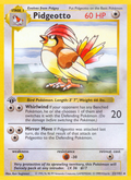 Pidgeotto 22/102 Pokémon Base Set card