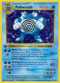 Poliwrath 13/102 Pokémon Base Set card