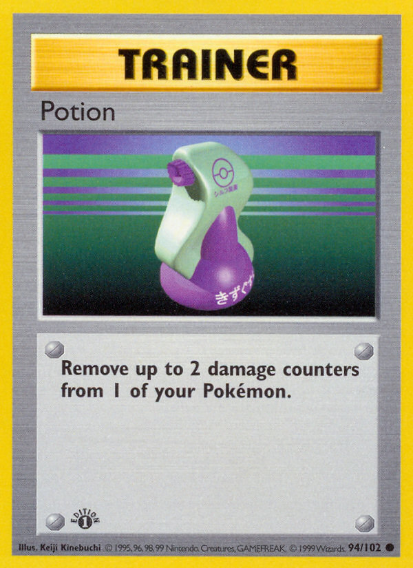 Potion 94/102 Pokémon Base Set card