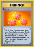 Revive 89/102 Pokémon Base Set card