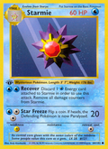 Starmie 64/102 Pokémon Base Set card