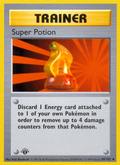 Super Potion 90/102 Pokémon Base Set card