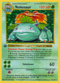 Venusaur 15/102 Pokémon Base Set card