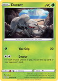 Durant 10/163 — English Pokémon Battle Styles (2021) card