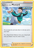Rapid Strike Style Mustard 132/163 — English Pokémon Battle Styles (2021) card