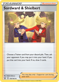 Sordward & Shielbert 135/163 — English Pokémon Battle Styles (2021) card