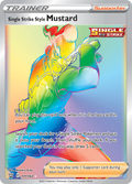 Single Strike Style Mustard 177/163 — English Pokémon Battle Styles (2021) card