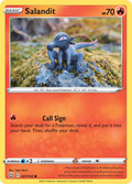 Salandit 27/163 — English Pokémon Battle Styles (2021) card