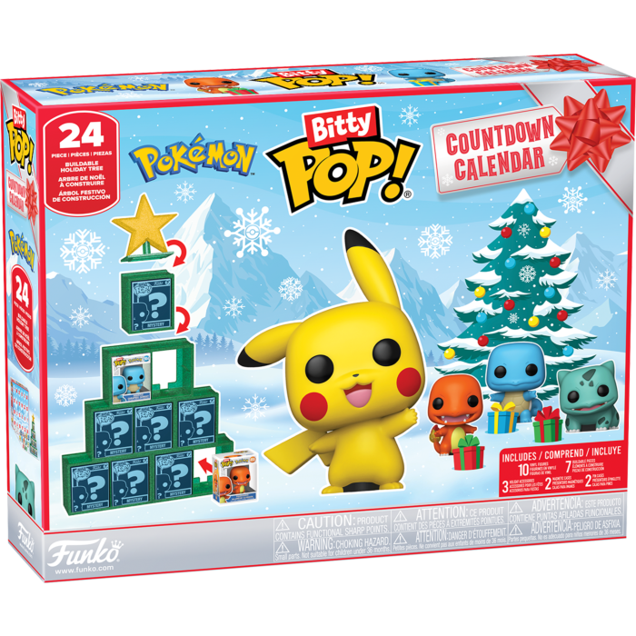 Pokémon Bitty Pop! 24-Day Countdown Advent Calendar
