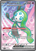 Meloetta ex 159/86 — English Pokémon Black Bolt (2025)