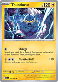 Thundurus 33/86 — English Pokémon Black Bolt (2025)