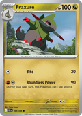 Fraxure 69/86 — English Pokémon Black Bolt (2025)