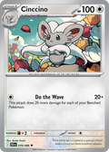 Cinccino 76/86 — English Pokémon Black Bolt (2025)