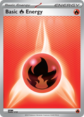 Basic Fire Energy SVE 018 — Pokémon Black Bolt Tinsel Holo Energy catalogue reference