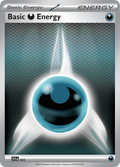 Basic Darkness Energy SVE 023 — Pokémon Black Bolt Tinsel Holo Energy catalogue reference