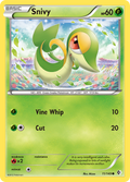 Snivy 11/149 Pokémon card from Boundaries Crossed (2012), English Common