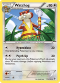 Watchog 119/149 Pokémon card from Boundaries Crossed (2012), English Uncommon