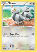 Pidove 123/149 Pokémon card from Boundaries Crossed (2012), English Common