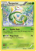 Serperior 13/149 Pokémon card from Boundaries Crossed (2012), English Rare Holo