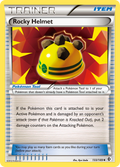 Rocky Helmet 133/149 Pokémon card from Boundaries Crossed (2012), English Uncommon