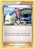 Skyla 134/149 Pokémon card from Boundaries Crossed (2012), English Uncommon