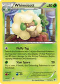 Whimsicott 15/149 Pokémon card from Boundaries Crossed (2012), English Rare