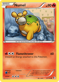 Numel 21/149 Pokémon card from Boundaries Crossed (2012), English Common