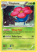 Vileplume 3/149 Pokémon card from Boundaries Crossed (2012), English Rare Holo