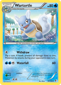 Wartortle 30/149 Pokémon card from Boundaries Crossed (2012), English Uncommon