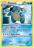 Blastoise 31/149 Pokémon card from Boundaries Crossed (2012), English Rare Holo