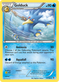 Golduck 35/149 Pokémon card from Boundaries Crossed (2012), English Rare