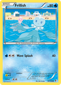 Frillish 44/149 Pokémon card from Boundaries Crossed (2012), English Common