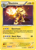 Electivire 54/149 Pokémon card from Boundaries Crossed (2012), English Rare Holo